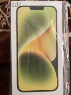 Iphone 14 Plus 128GB Yellow Sealed Not Active from KSA