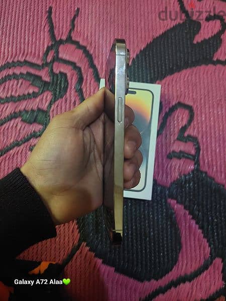 iPhone 14 pro max 256 gold 6