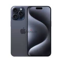 iPhone 15 Pro Blue Titanium 128GB with FaceTime