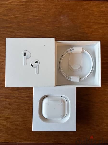 Air Pods 3rd generation brand new, opened but nover used or activated 0