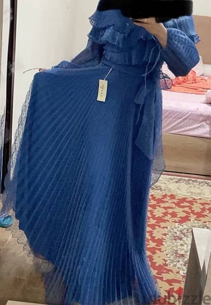 blue soiree dress 1