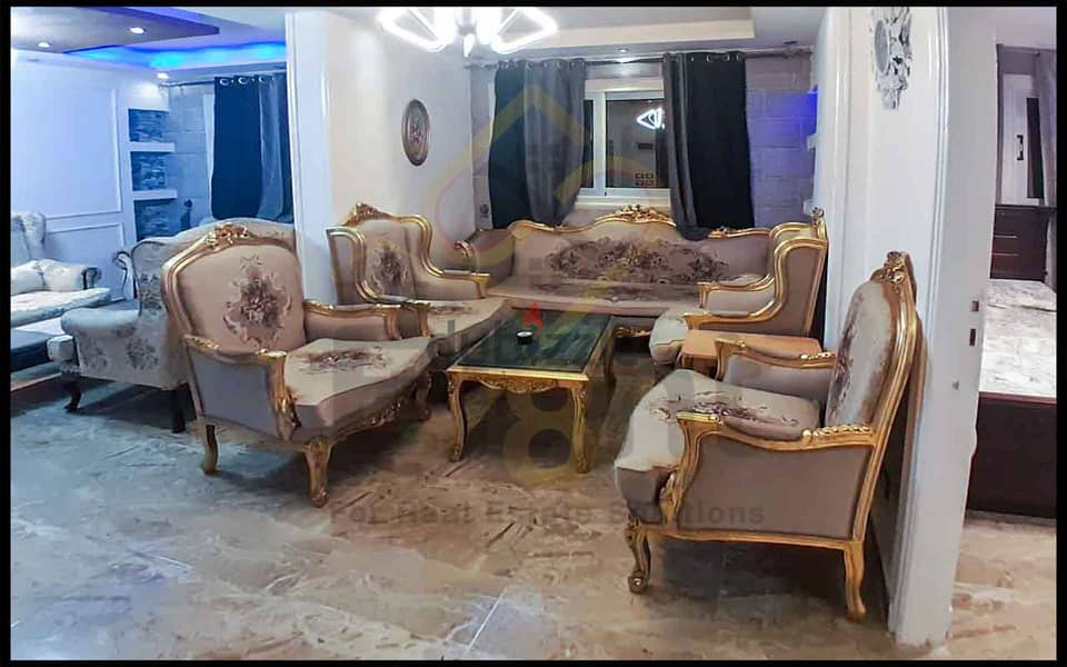 Furnished Apartment For Rent 90 m Sidi Bishr Al-Tram (Hussein Soliman St. ) 1