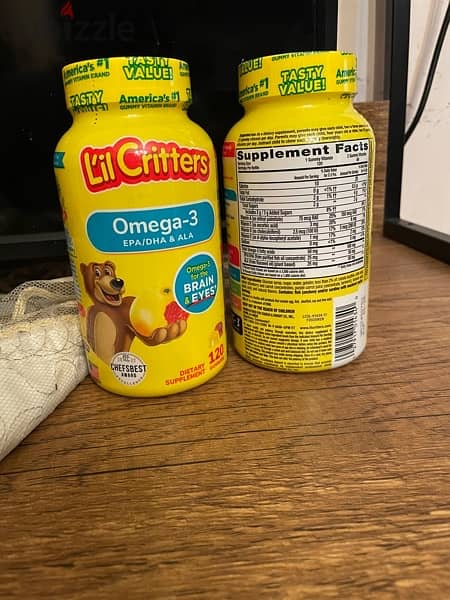 lil critters omega-3 gummies deitry supplement 2