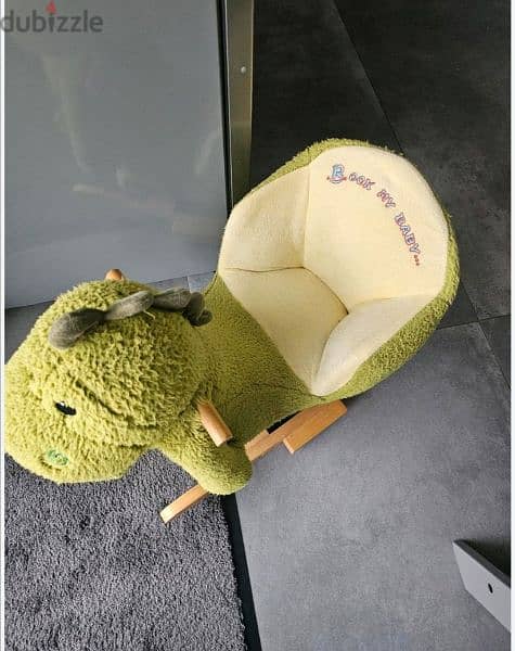 Plush Dinosaur Rocking Chair 1