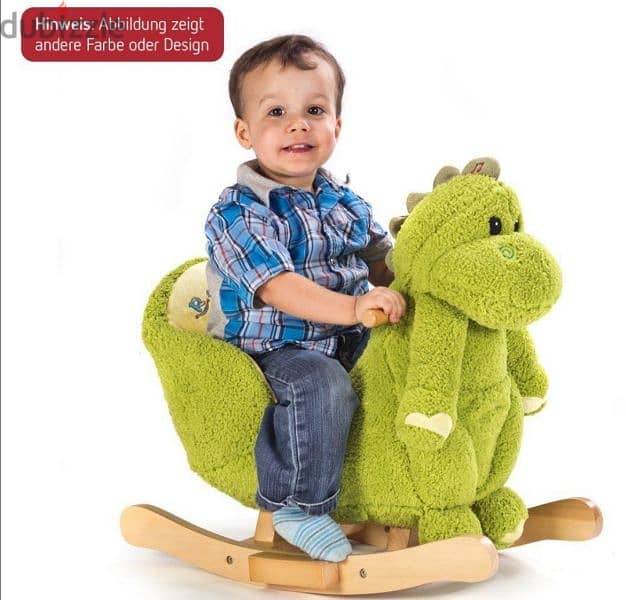 Plush Dinosaur Rocking Chair 3