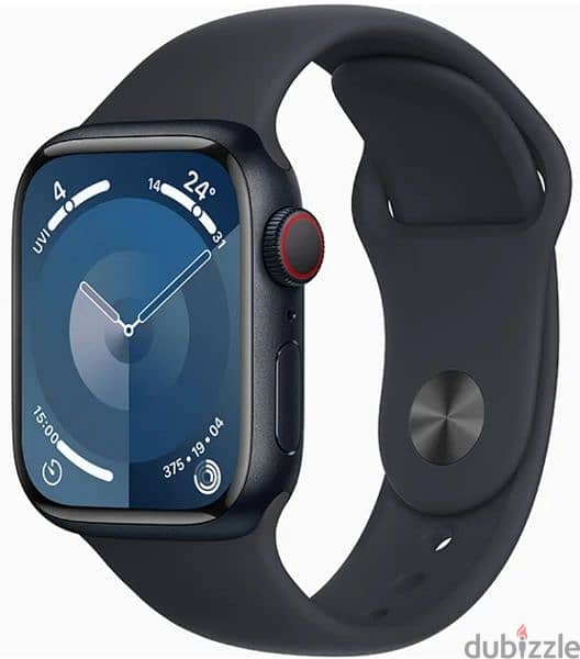 Apple Watch Series 9 GPS 45mm Midnight ساعة ابل الاصدار التاسع 1