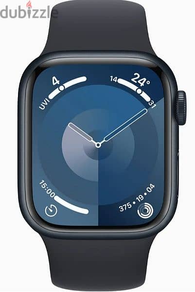 Apple Watch Series 9 GPS 45mm Midnight ساعة ابل الاصدار التاسع 2