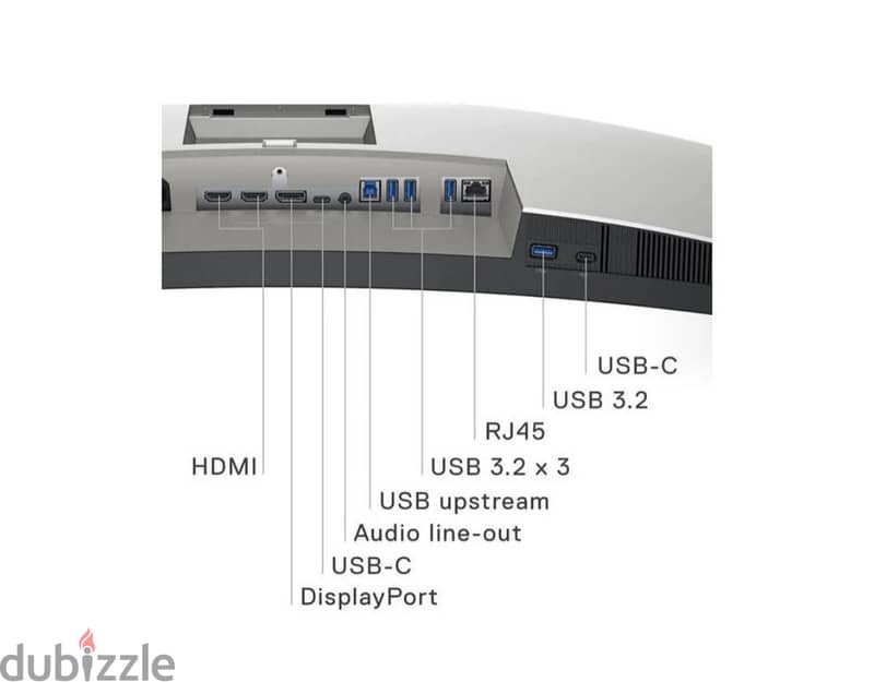 Dell Ultrasharp  4k 3421WE ( C Hub Monitor) Curved 8