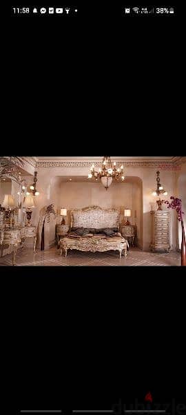 غرفة نوم فاخرة تصميم فرنساوي من معرض D'avila 6