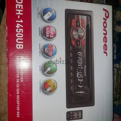 كاسيت سيارة     pioneer deh 1450ub