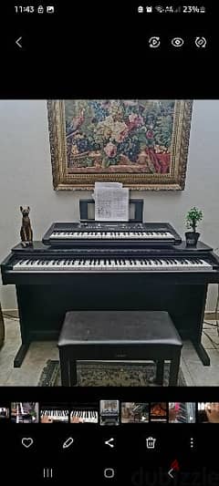 piano yamaha arius ydp 143 0