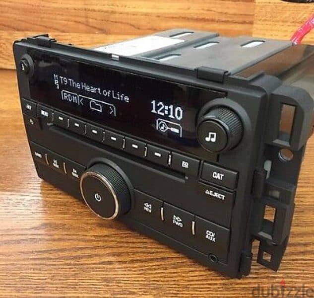 كاسيت سياره شيفروليه GM ,CD radio 3.5mm AUX MP3 INPUT DELPHI 9