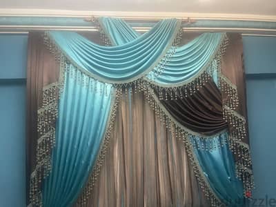 ستاره ستان بنى ازرق غرفة معيشه