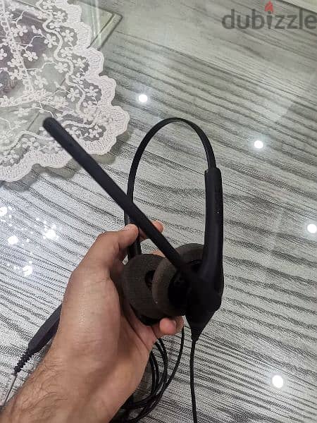 jabra headset model BIZ 1500 Duo 5