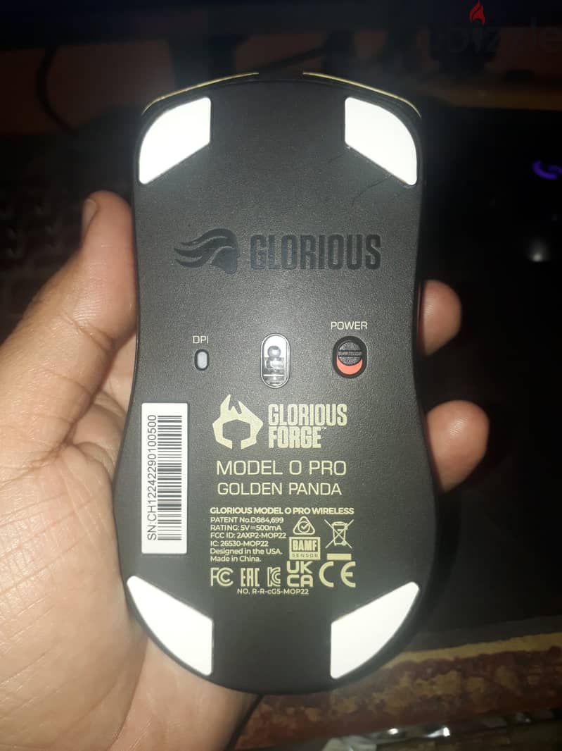 Glorious Model O Pro Golden Panda Gaming Mouse 1