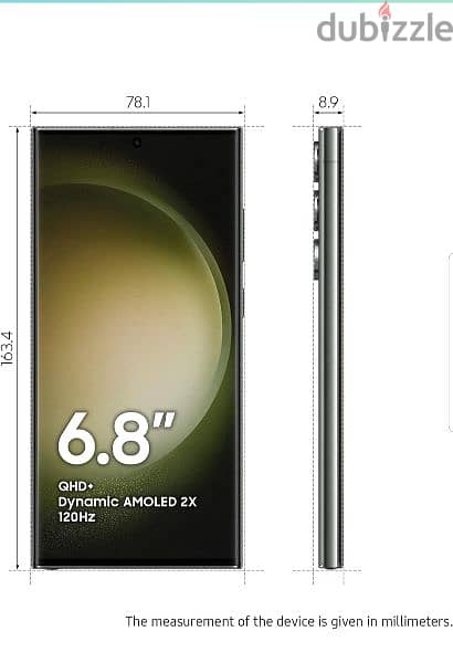 Samsung Galaxy S23 Ultra, 1TB, Green, UAE Version, 5G Mobile 1