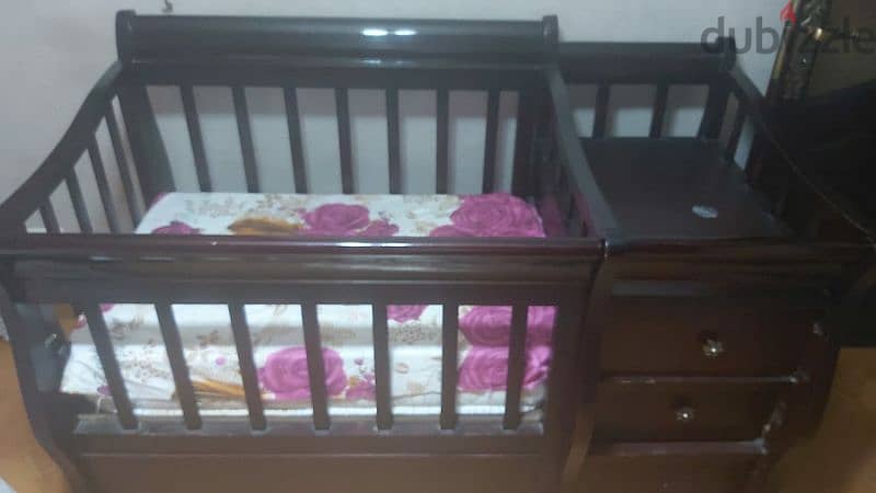 سرير اطفال خشب 2