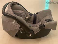 joie car seat 1st stage used in very good condition , gray color 0