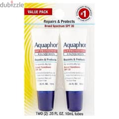 2 Aquaphor lip balm