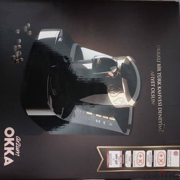 ماكينة قهوة ارزوم اوكا جديدة للبيع وارد الخليج 5
