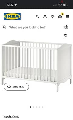 IKEA baby crib 0