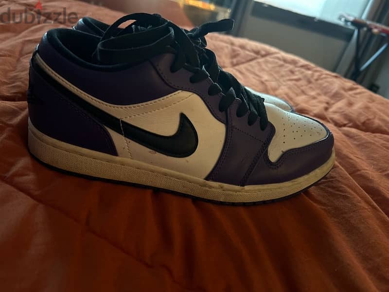 Air Jordan 1 low court purple size 42 1