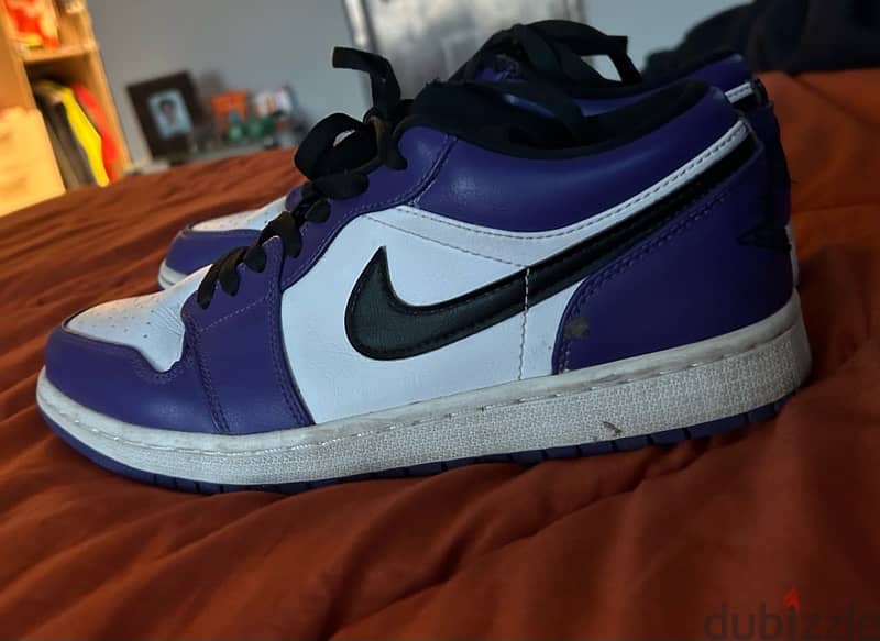 Air Jordan 1 low court purple size 42 2