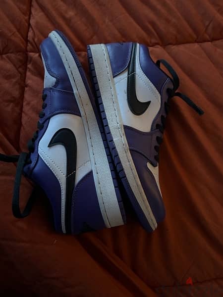Air Jordan 1 low court purple size 42 3