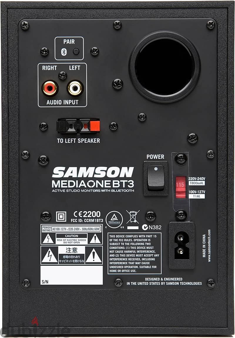 Samson Media One BT4 Two-Way Active 4" Bluetooth Monitors 1