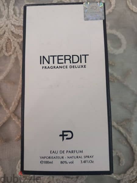 original INTERDIT Parfum 100m 1