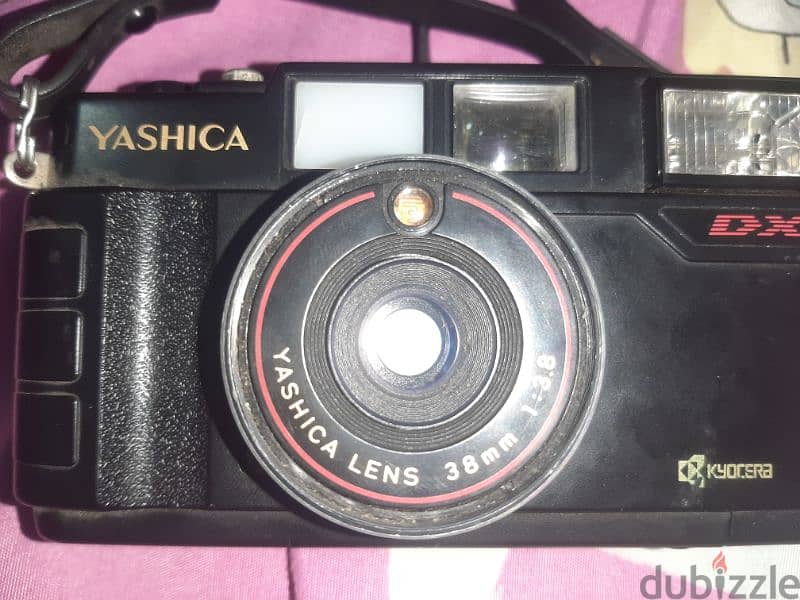 كاميرا ياشيكا استعمال كسر زيرو   38mm  1:3,8   نوعها MF-2super 7