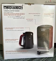 Mediatech Turkish Coffe Maker ماكينة قهوة تركي جديدة 0