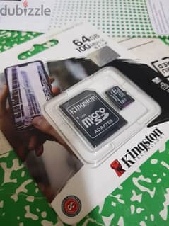 New Kingston SD CARD 64 GB 0