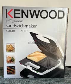 Kenwood 700W 2 in 1 Sandwich Maker (Model: SM640) كينوود 0