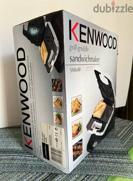 Kenwood 700W 2 in 1 Sandwich Maker (Model: SM640) كينوود 1
