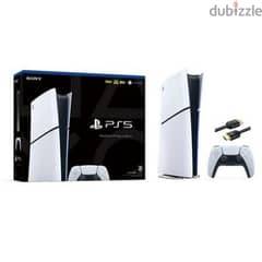 Sony PlayStation 5 Slim Console Digital Version in White new