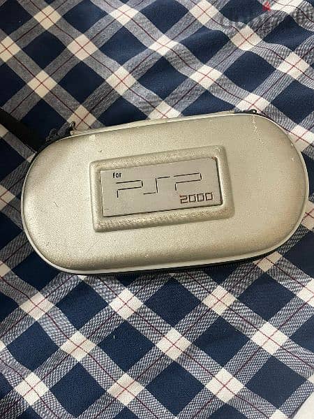 Psp with the cover and memory card 5