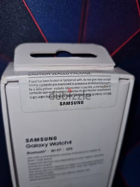 Samsung watch 4 جديده 1