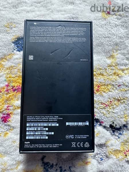 ايفون ١٢ برو ١٢٨جيجا ازرق - iphone 12pro 128GB pacific blue 11