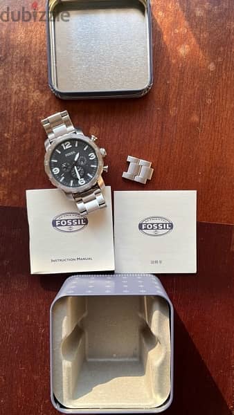 fossil men watch used like new 1