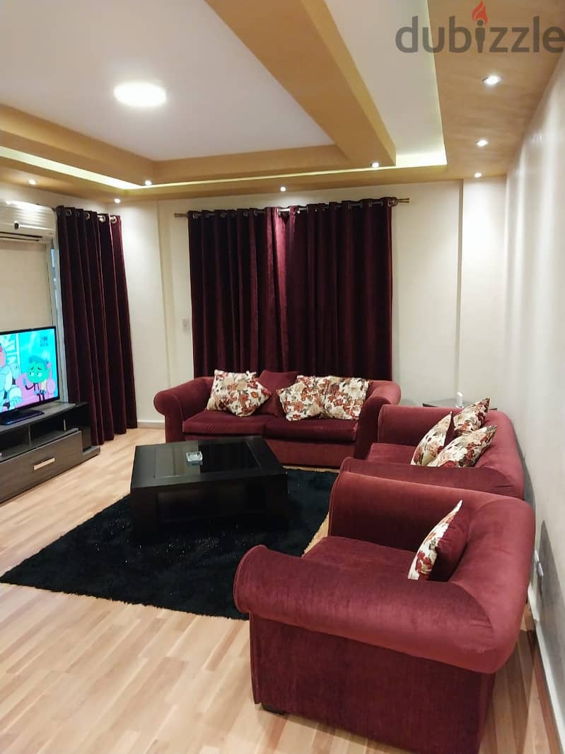 apartment for rent in alrehab fully furnished 2
