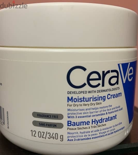 Cerave moisturizing cream. 2