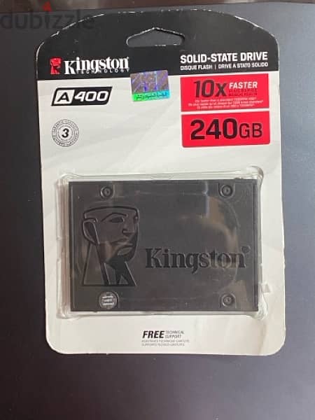 Kingston SSD 240 GB hard disk liked new 3