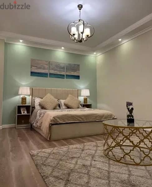 شقة مفروشة للايجار الحي التامن الشيخ زايد - fully furnished 11