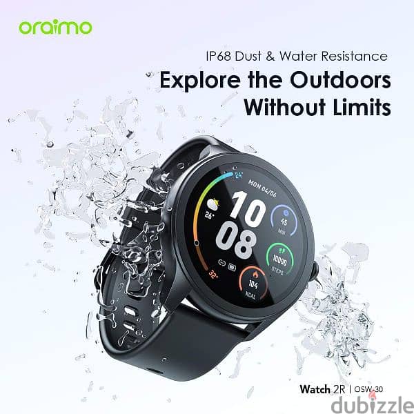 smart watches  oraimo ساعة اورايمو بمايك HD ows-30 7