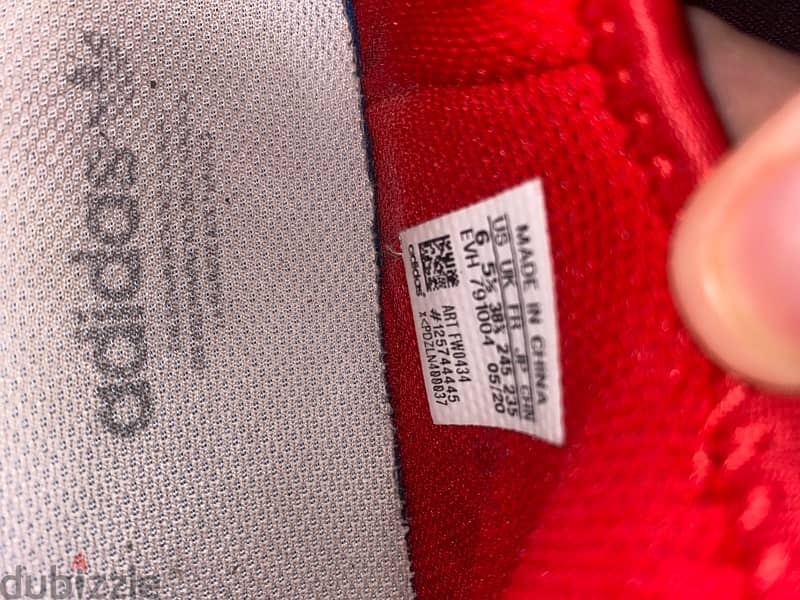 adidas shoes size 38 2/3 5