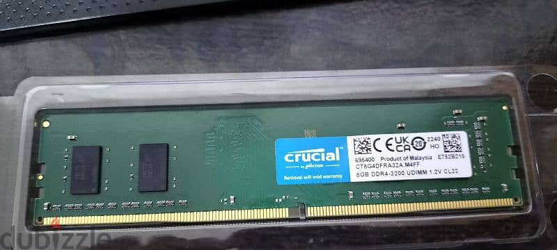 8gb desktop RAM 3200 DDR4 CL22 3