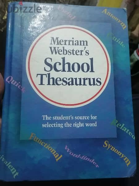 Merriam Webster's School Thesaurus 0