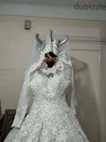 فستان زفاف استعمال مرة واحده 1