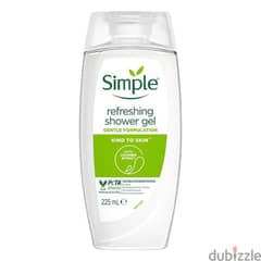 Simple Refreshing Shower Gel 225ml 0